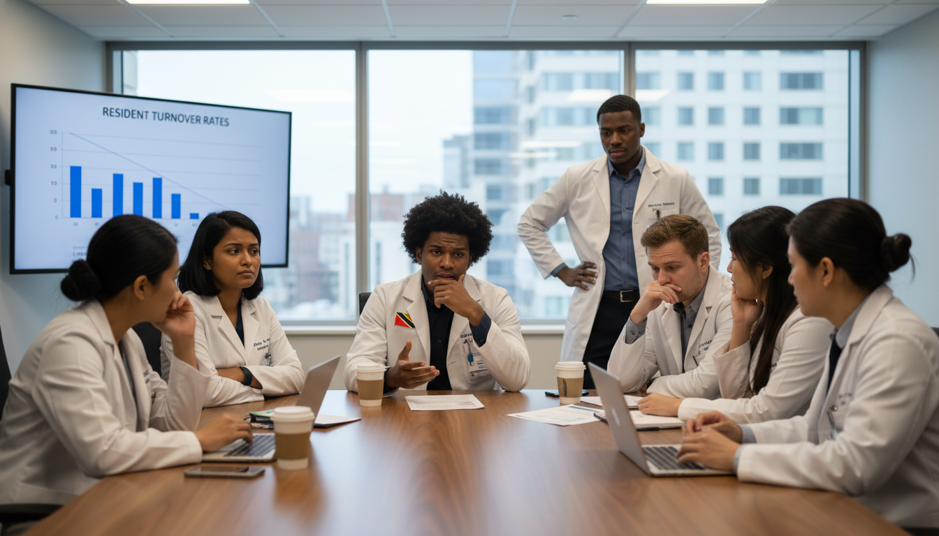 Warning Signs of Resident Turnover for Caribbean IMG in Psychiatry