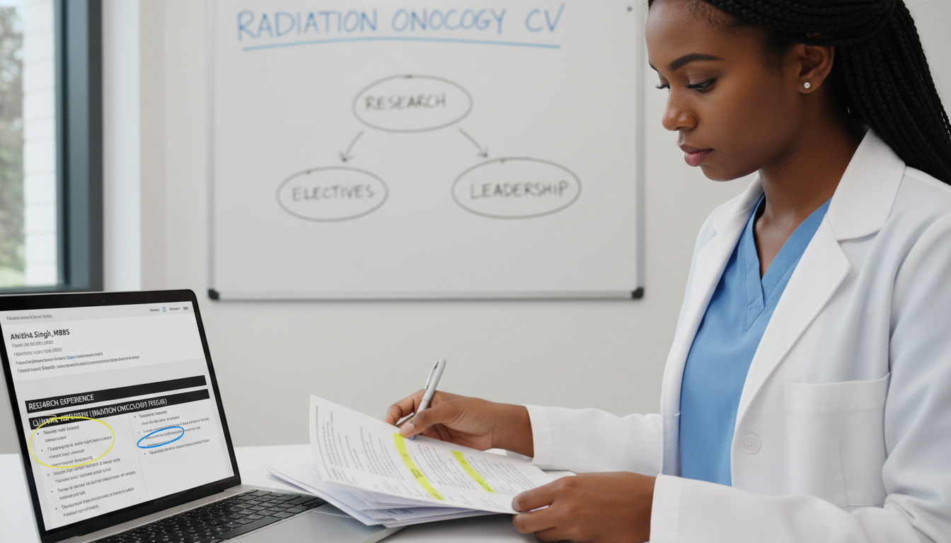 Medical student organizing research and clinical experiences on CV Medical student organizing research and clinical experiences on CV - Caribbean medical school residency for CV Building for C