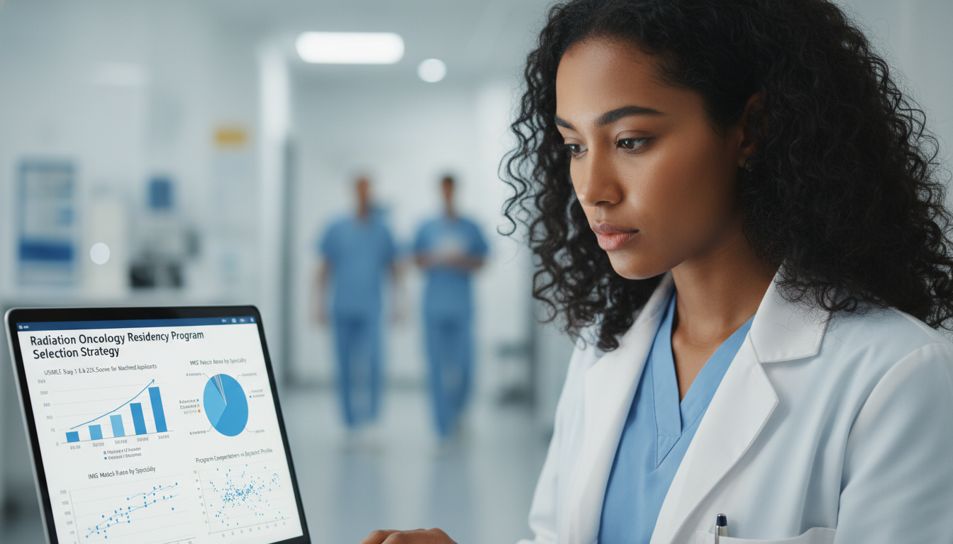 Radiation oncology residency applicant analyzing competitiveness data - Caribbean medical school residency for Program Select