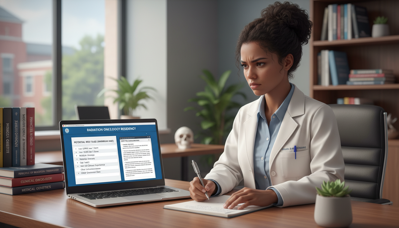 Medical graduate reviewing residency red flags and planning strategy Medical graduate reviewing residency red flags and planning strategy - Caribbean medical school residency for Addressing Red