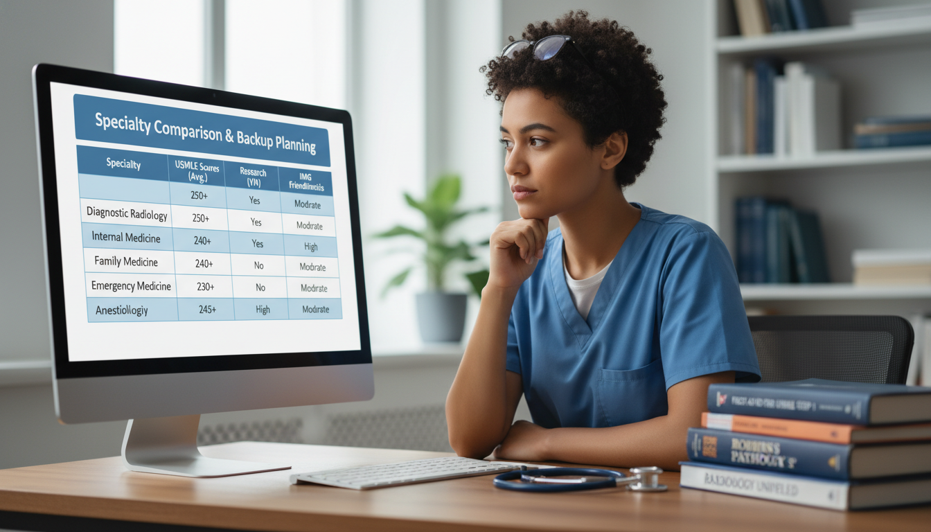 Caribbean IMG evaluating competitiveness for diagnostic radiology and backup specialties Caribbean IMG evaluating competitiveness for diagnostic radiology and backup specialties - Caribbean medical school residency