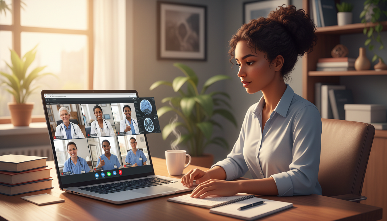 Caribbean IMG attending a virtual radiology residency open house Caribbean IMG attending a virtual radiology residency open house - Caribbean medical school residency for How to Research Pro