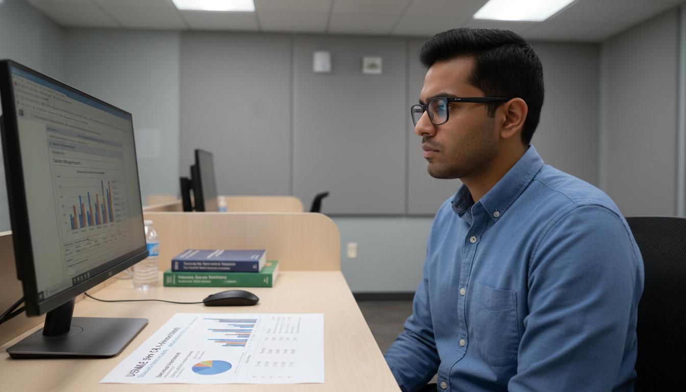 Caribbean IMG taking NBME practice exam for Step 2 CK Caribbean IMG taking NBME practice exam for Step 2 CK - Caribbean medical school residency for USMLE Step 2 CK Preparation fo