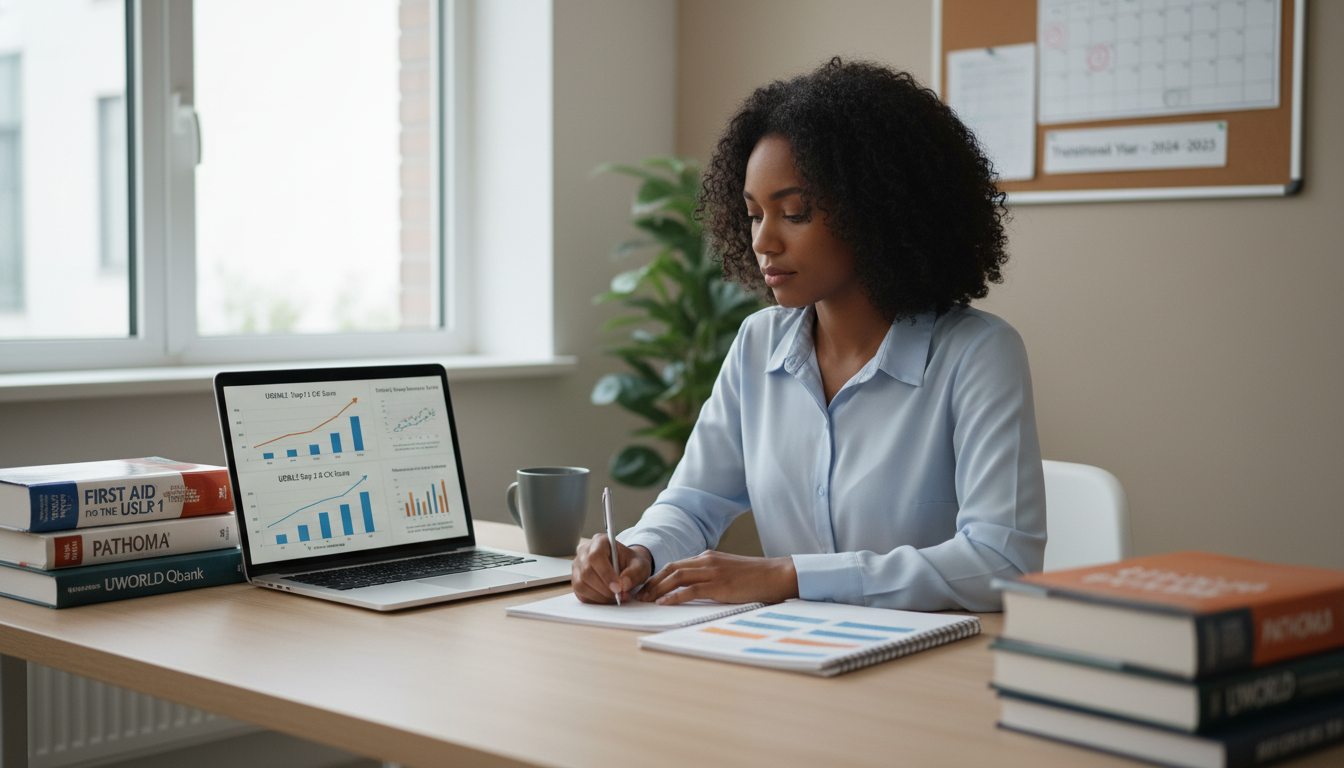 Caribbean IMG analyzing USMLE score data and residency competitiveness - Caribbean medical school residency for Step Score St