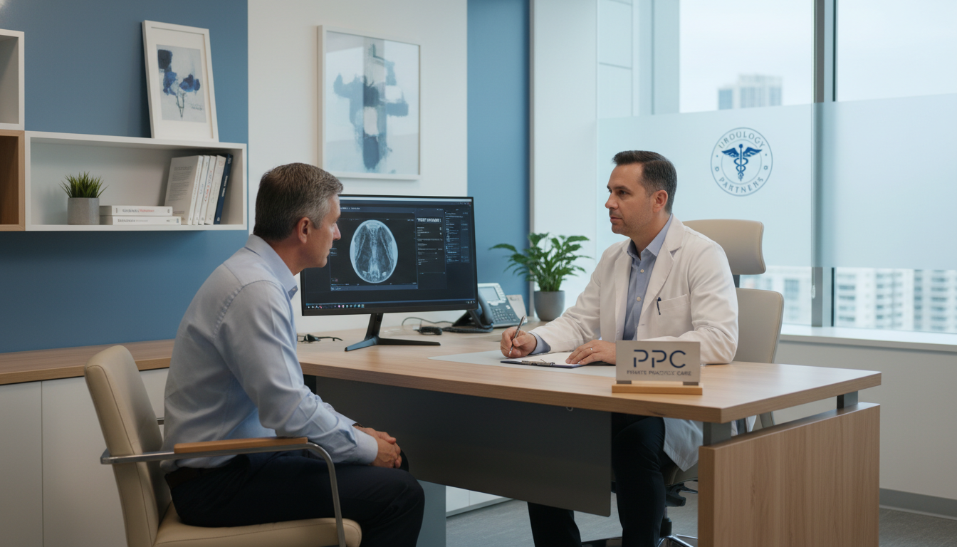 Private practice urology clinic consultation with Caribbean IMG physician Private practice urology clinic consultation with Caribbean IMG physician - Caribbean medical school residency for Academic v