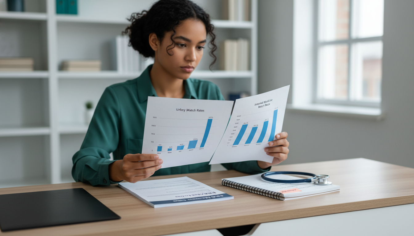 Residency applicant comparing match competitiveness across specialties Residency applicant comparing match competitiveness across specialties - Caribbean medical school residency for Backup Specia