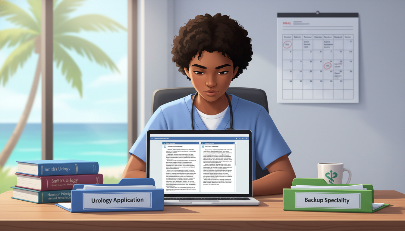 Caribbean IMG preparing dual application for urology and internal medicine Caribbean IMG preparing dual application for urology and internal medicine - Caribbean medical school residency for Backup Sp