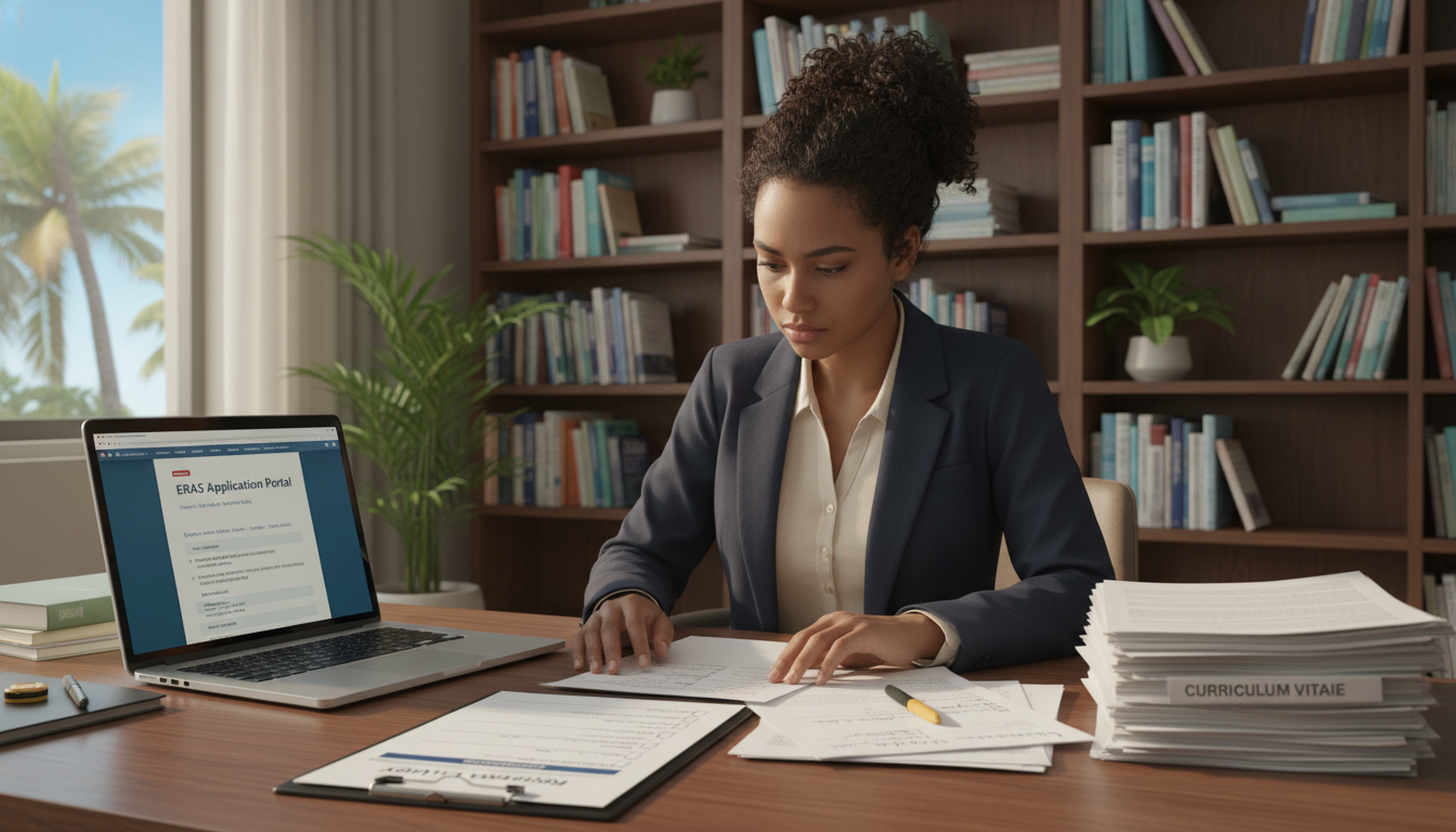 Caribbean IMG organizing residency application documents and letters of recommendation - Caribbean medical school residency f