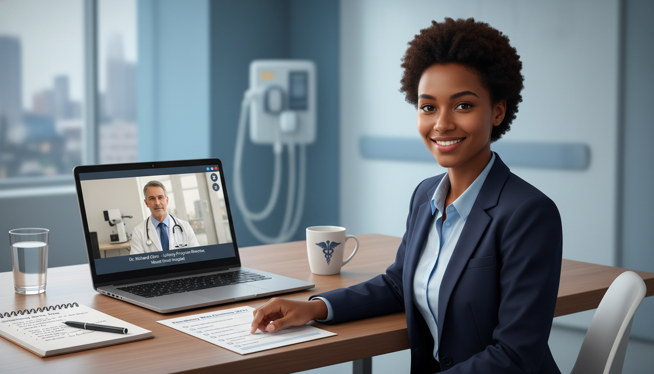 Caribbean IMG conducting virtual pre-match communication with urology faculty Caribbean IMG conducting virtual pre-match communication with urology faculty - Caribbean medical school residency for Pre-Ma