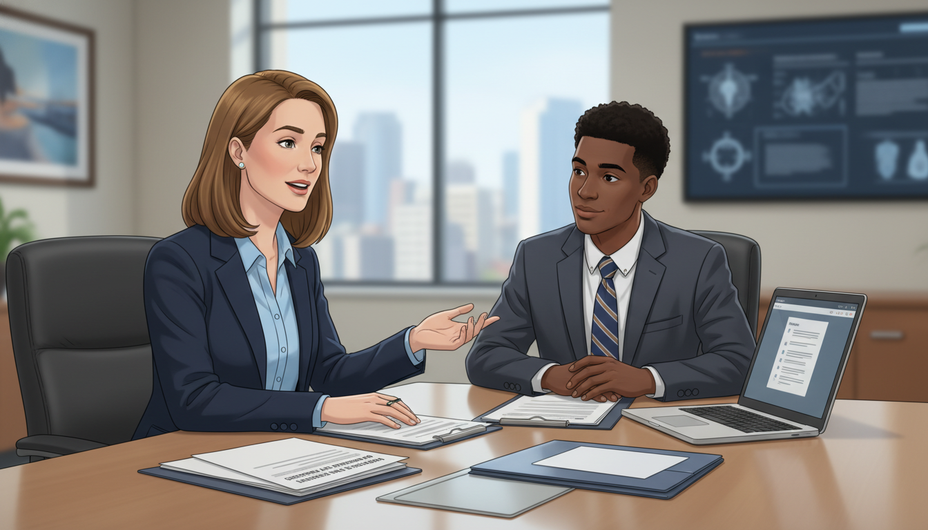 Urology residency program director speaking with international medical graduate Urology residency program director speaking with international medical graduate - Caribbean medical school residency for Ques