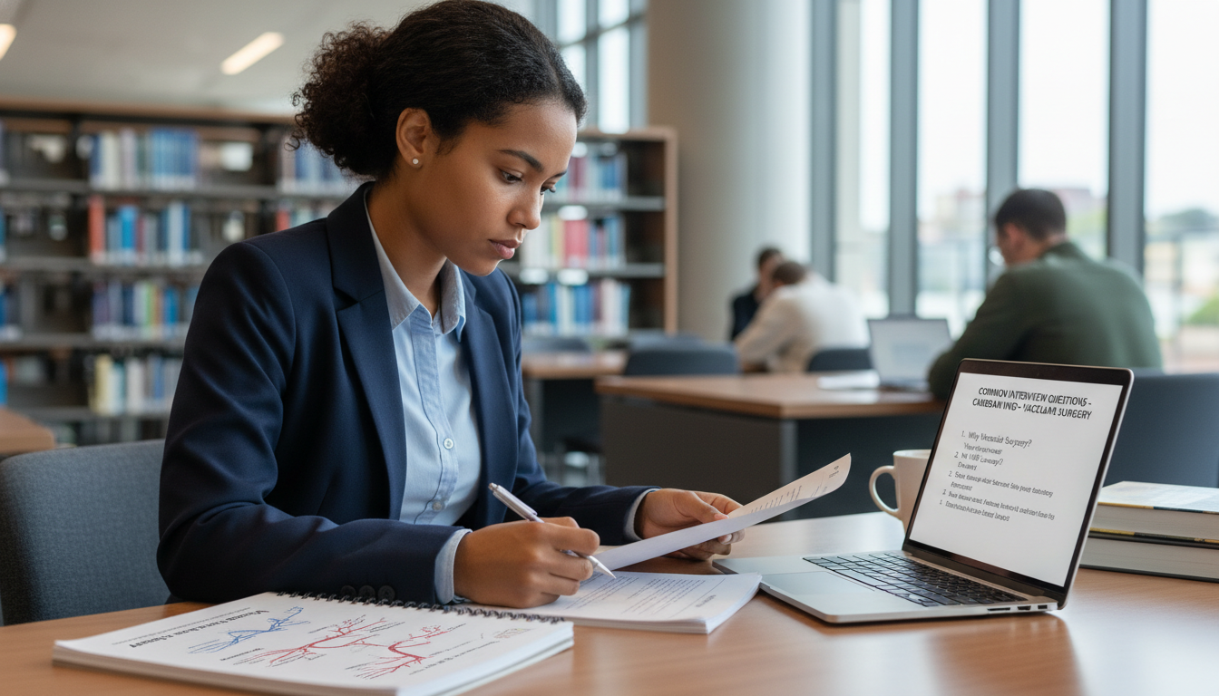 Caribbean IMG preparing for vascular surgery residency interview - Caribbean medical school residency for Common Interview Qu