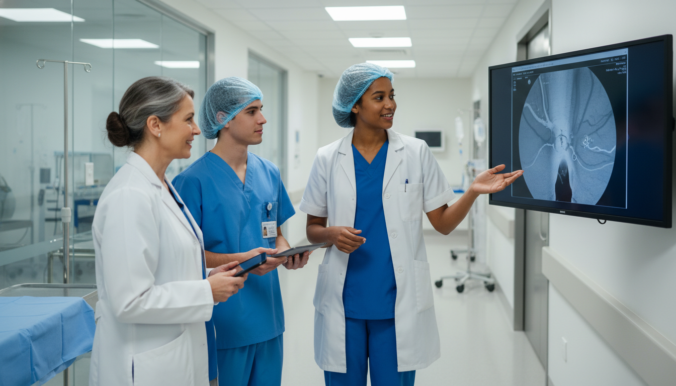 Caribbean IMG on vascular surgery rotation networking with residents Caribbean IMG on vascular surgery rotation networking with residents - Caribbean medical school residency for Networking in M