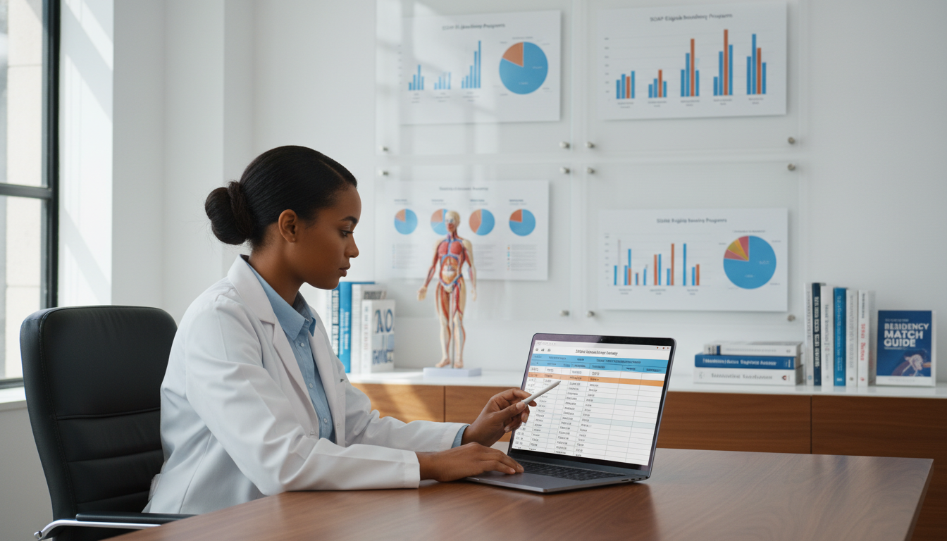 Caribbean IMG analyzing SOAP strategy and residency match data - Caribbean medical school residency for SOAP Preparation for