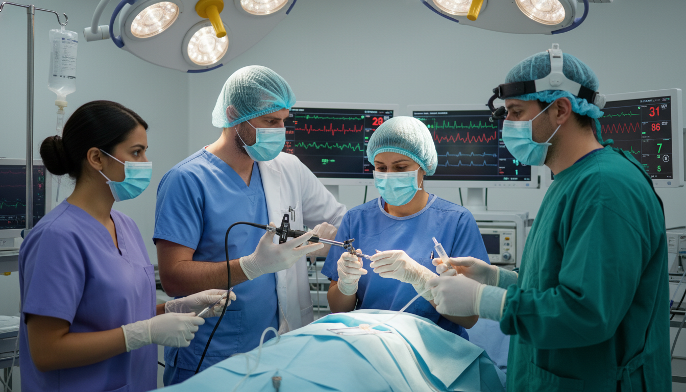 Anesthesiology team responding to an operating room emergency - DO graduate residency for Common Interview Questions for DO G