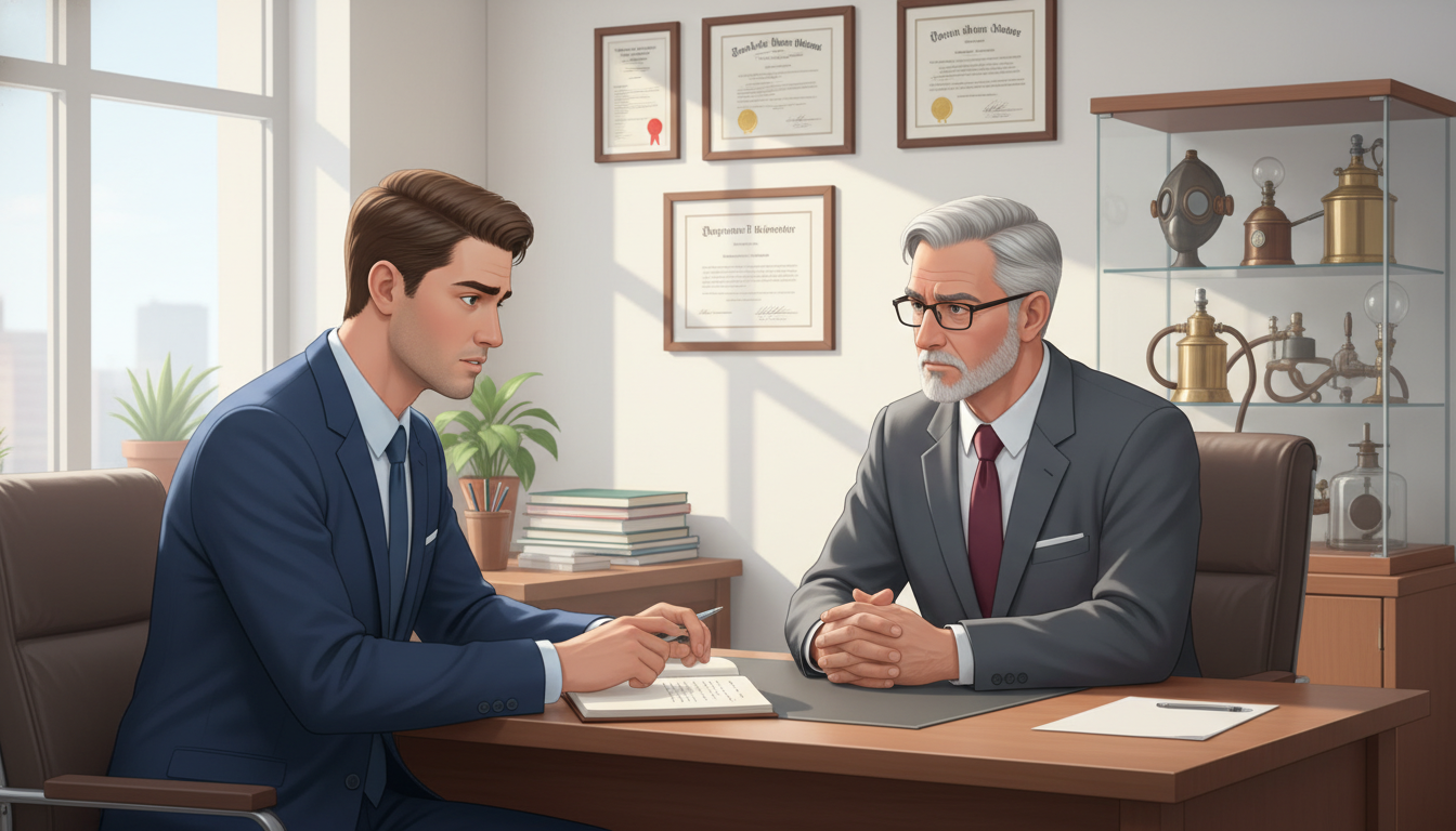 Anesthesiology resident DO candidate talking with program director Anesthesiology resident DO candidate talking with program director - DO graduate residency for Resident Turnover Warning Sign