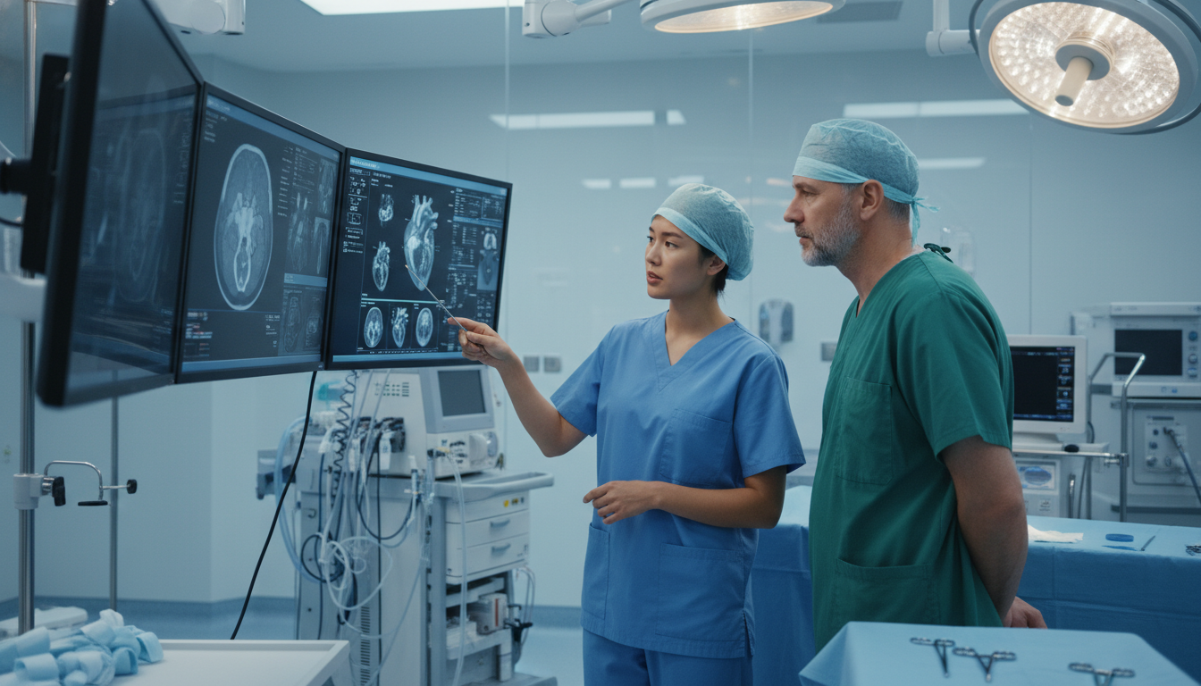 Cardiothoracic surgery resident in operating room with mentors Cardiothoracic surgery resident in operating room with mentors - DO graduate residency for Common Interview Questions for DO