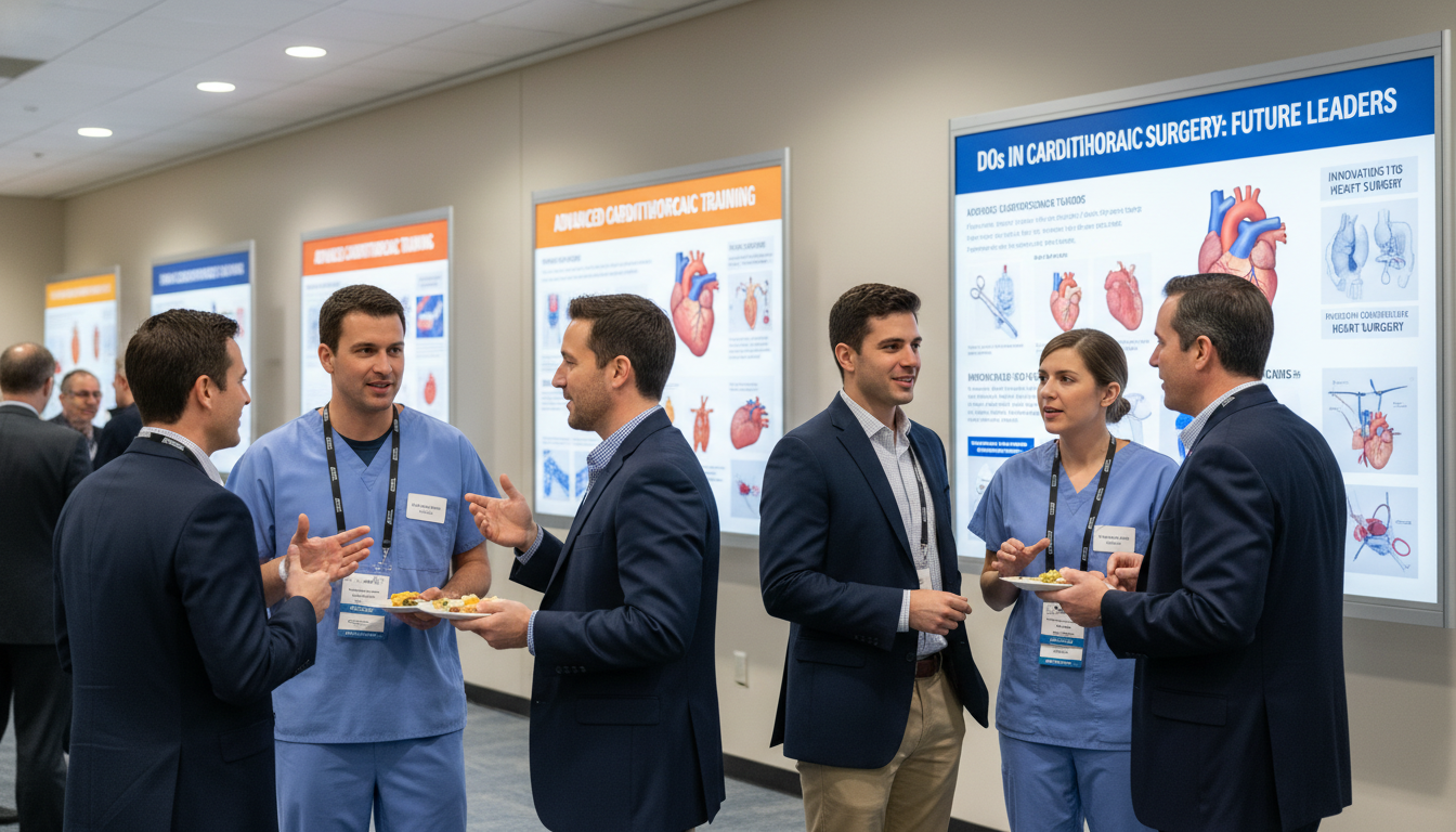 Medical conference networking among cardiothoracic surgeons and DO graduates Medical conference networking among cardiothoracic surgeons and DO graduates - DO graduate residency for Networking in Medici