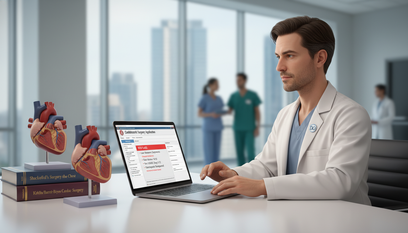 DO Graduate's Guide to Addressing Red Flags in Cardiothoracic Surgery Residency