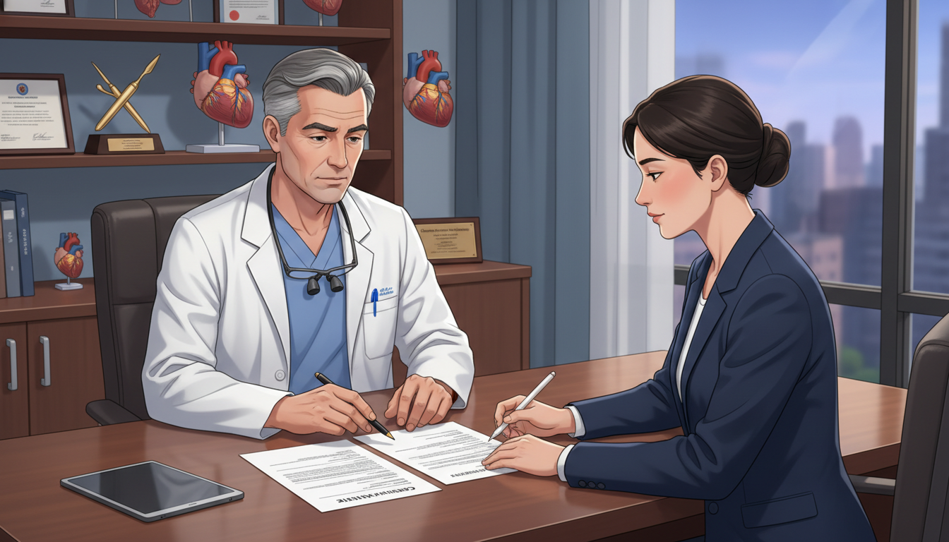 Residency applicant meeting with cardiothoracic surgeon mentor Residency applicant meeting with cardiothoracic surgeon mentor - DO graduate residency for Addressing Red Flags for DO Gradua