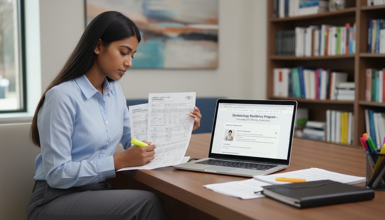 Dermatology residency applicant reviewing USMLE and COMLEX scores - DO graduate residency for Step Score Strategy for DO Grad