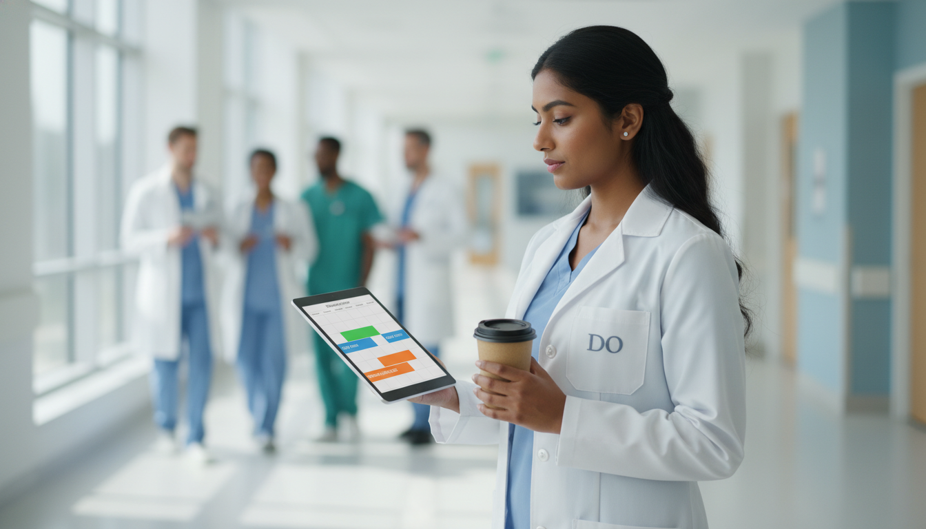 Work-Life Balance Guide for DO Graduates in Dermatology Residency