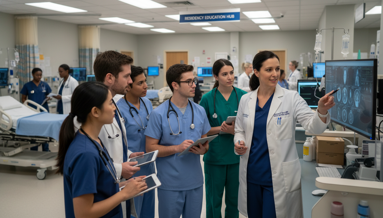 Emergency medicine-internal medicine physician teaching residents in an academic emergency department Emergency medicine-internal medicine physician teaching residents in an academic emergency department - DO graduate residency