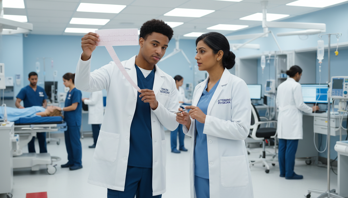 Emergency Medicine-Internal Medicine resident working in the emergency department Emergency Medicine-Internal Medicine resident working in the emergency department - DO graduate residency for Away Rotation S