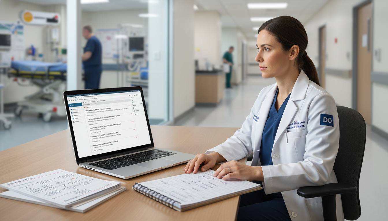 Job Search Timing for DO Graduates in Emergency Medicine-Internal Medicine