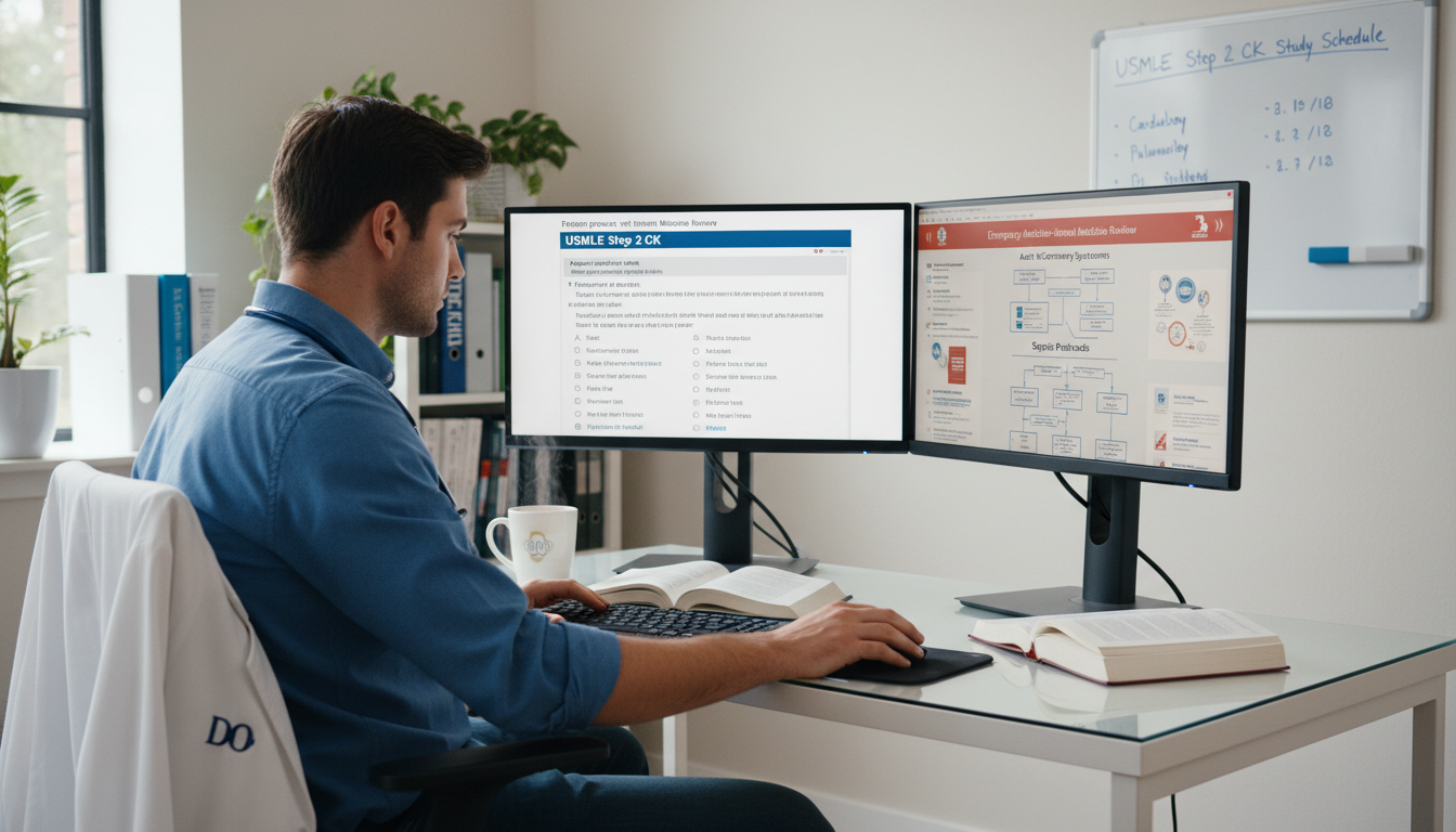 Ultimate Guide to USMLE Step 2 CK Prep for DO Graduates in EM-IM