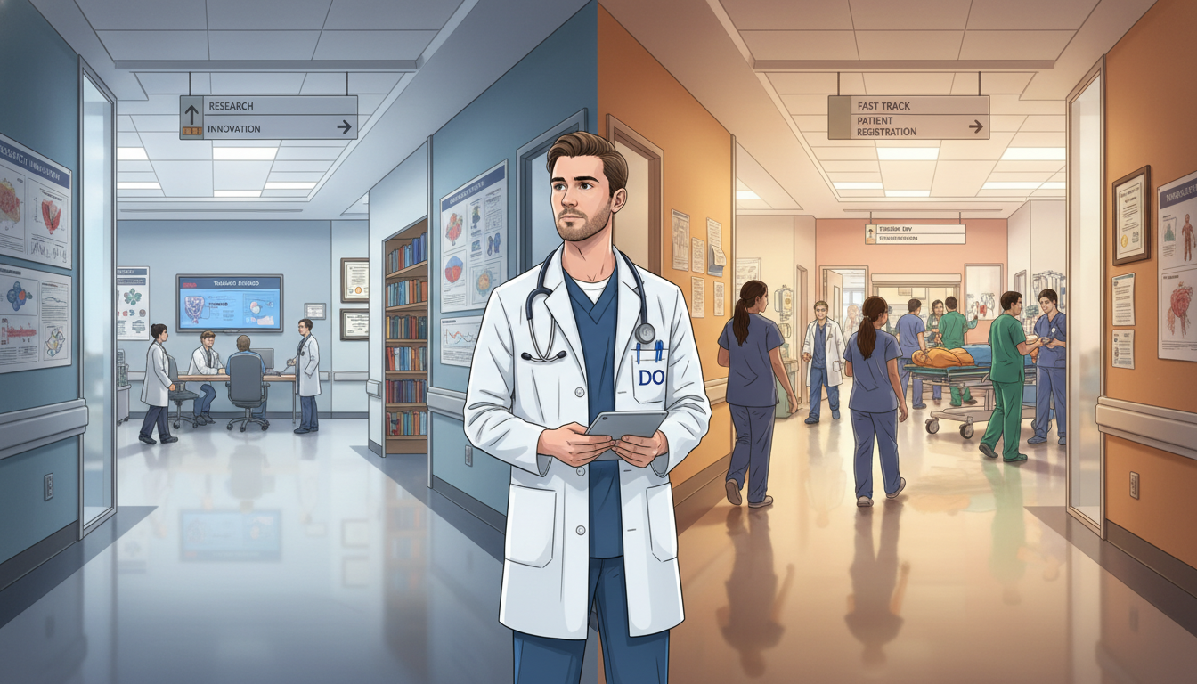 Academic vs Private Practice: A DO Graduate's Guide in Emergency Medicine