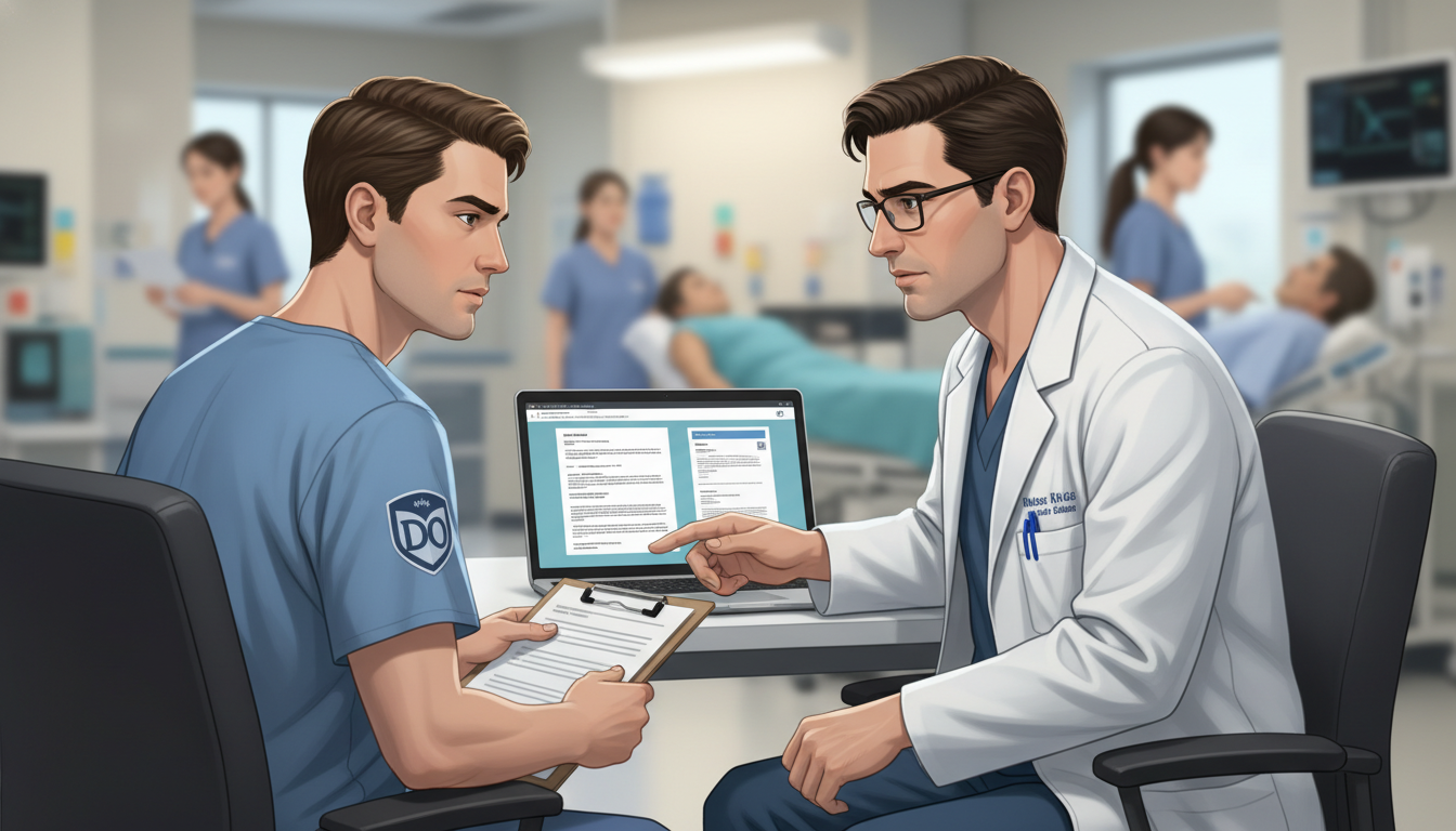 Essential Guide to Letters of Recommendation for DO Graduate in EM Residency