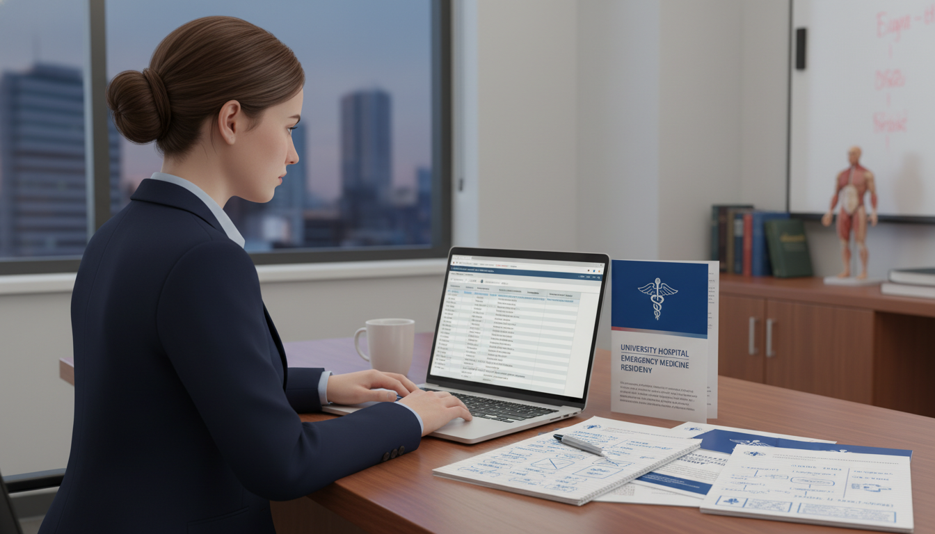 Residency applicant researching emergency medicine programs Residency applicant researching emergency medicine programs - DO graduate residency for Pre-Interview Preparation for DO Grad