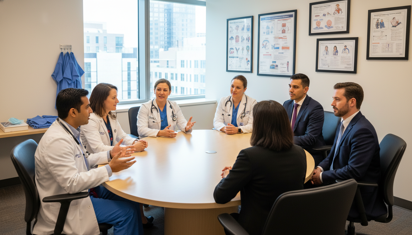 Emergency medicine residency interview day with DO applicants and faculty Emergency medicine residency interview day with DO applicants and faculty - DO graduate residency for Pre-Match Communication