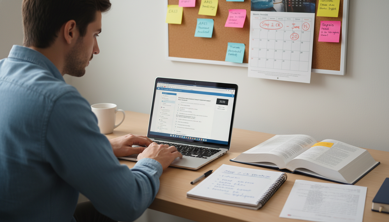 Osteopathic medical student studying for Step 2 CK and COMLEX Level 2 Osteopathic medical student studying for Step 2 CK and COMLEX Level 2 - DO graduate residency for Step Score Strategy for DO