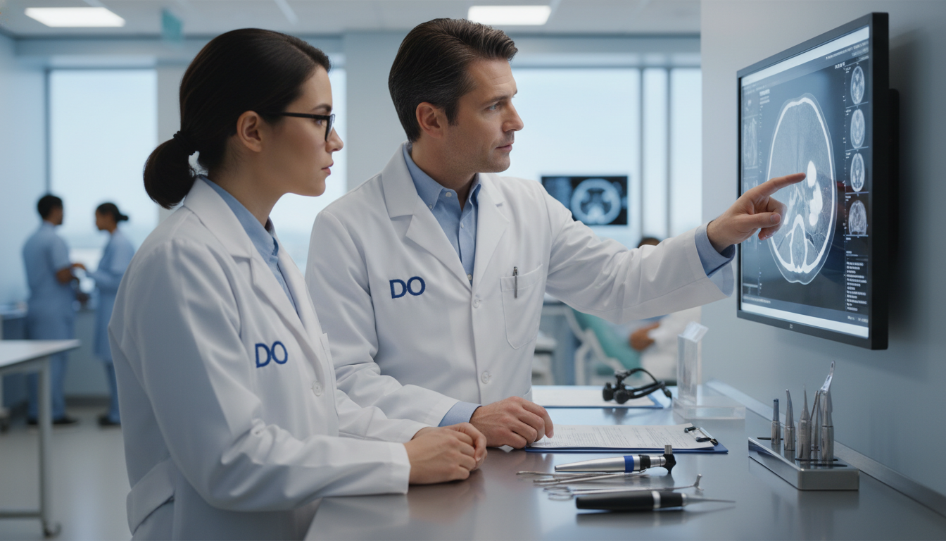 DO student in ENT clinic with attending DO student in ENT clinic with attending - DO graduate residency for CV Building for DO Graduate in Otolaryngology (ENT)