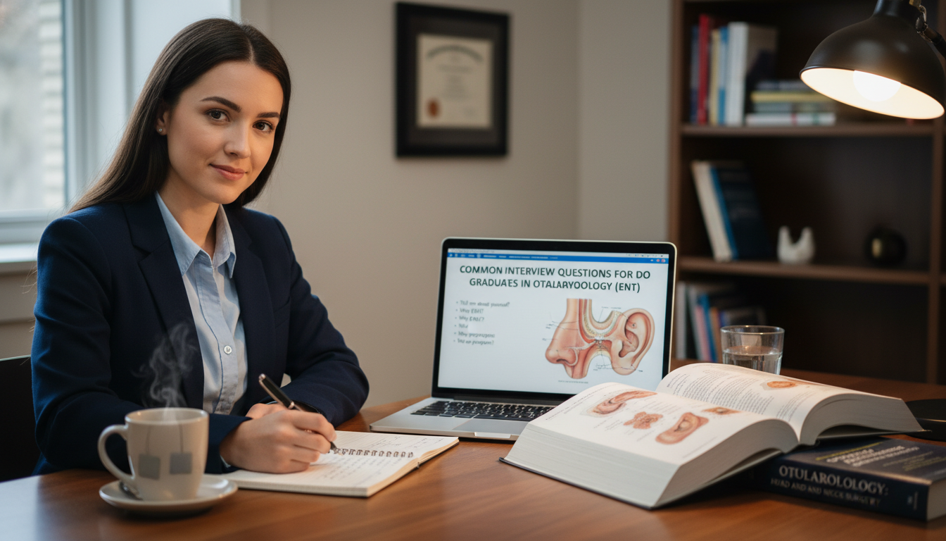 DO medical student practicing interview answers for ENT residency - DO graduate residency for Common Interview Questions for