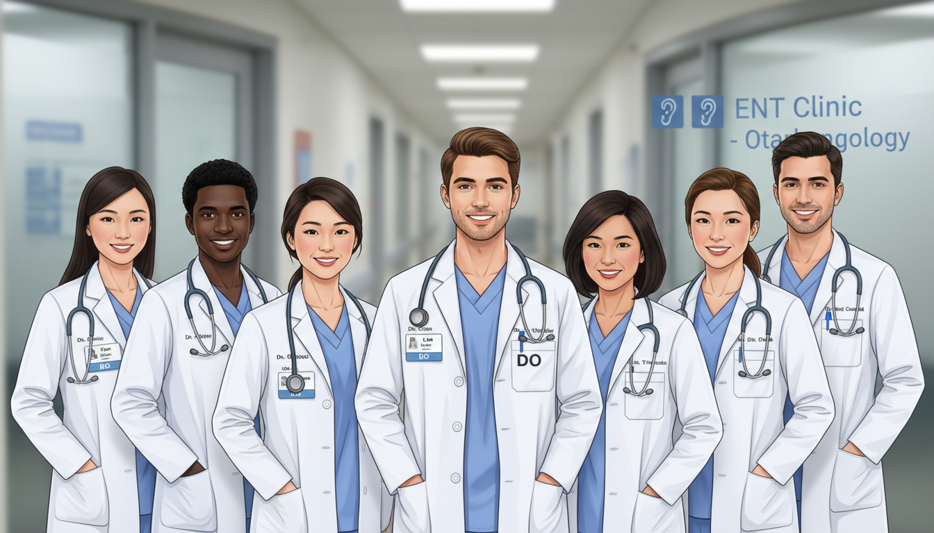 ENT residency program orientation with diverse residents including DO graduate ENT residency program orientation with diverse residents including DO graduate - DO graduate residency for How to Research Pr