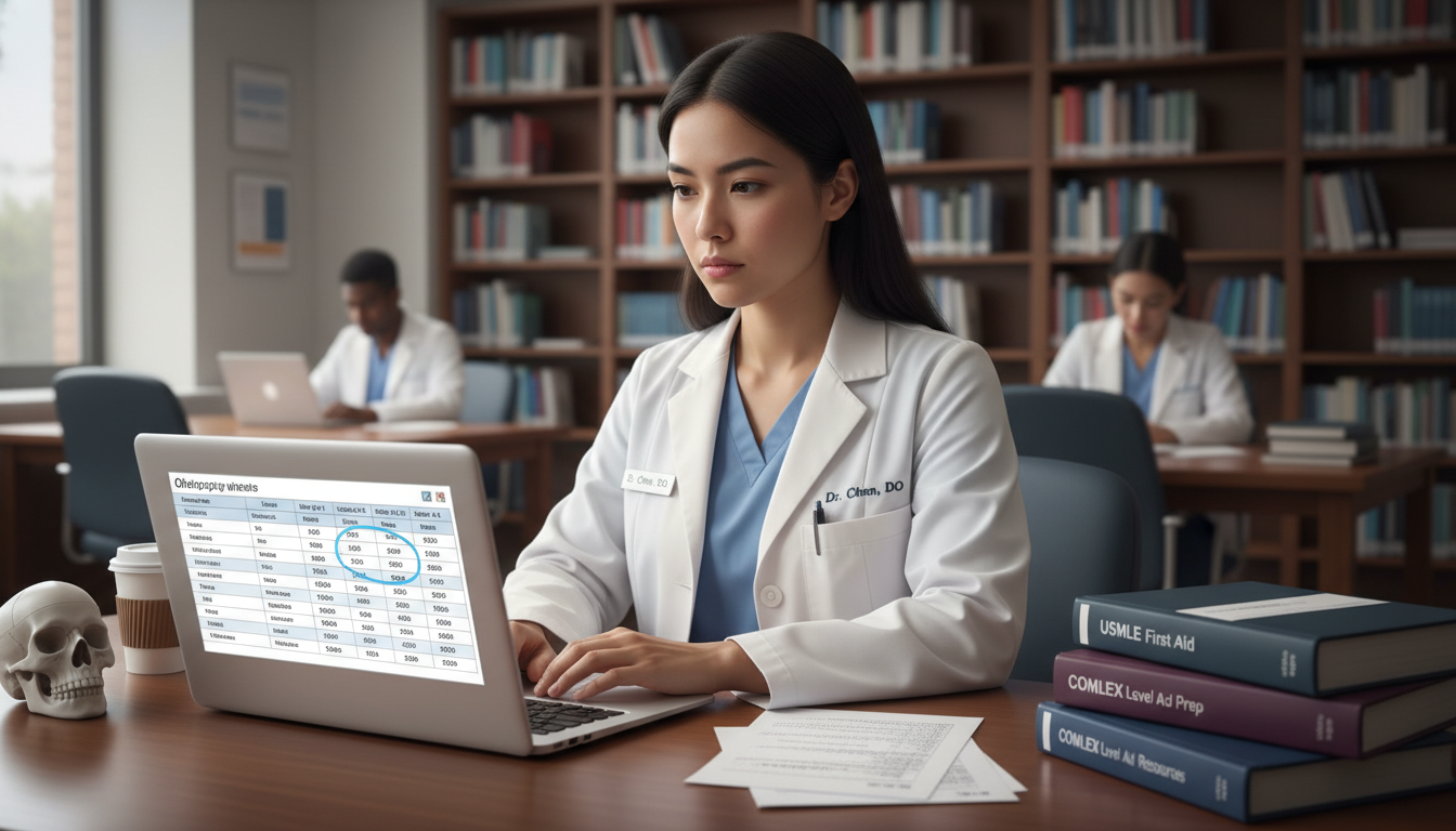 DO student reviewing ENT residency program requirements - DO graduate residency for Step Score Strategy for DO Graduate in Ot