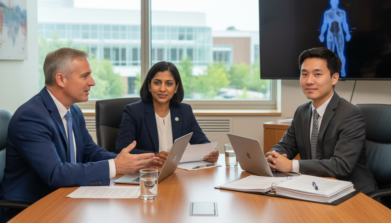 Residency interview with DO applicant and ENT faculty - DO graduate residency for Ultra-Competitive Specialty Strategy for DO