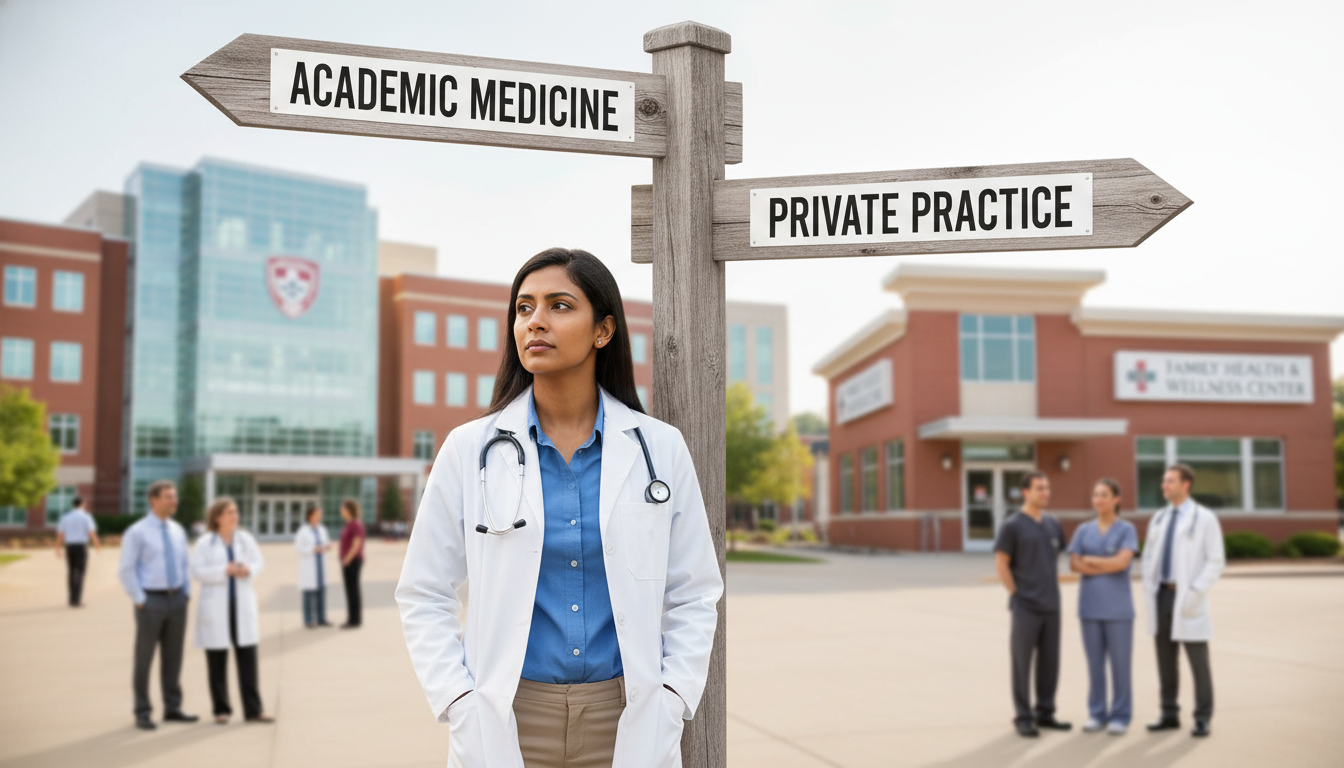 DO Graduate's Guide: Choosing Between Residency in Academic vs Private Practice