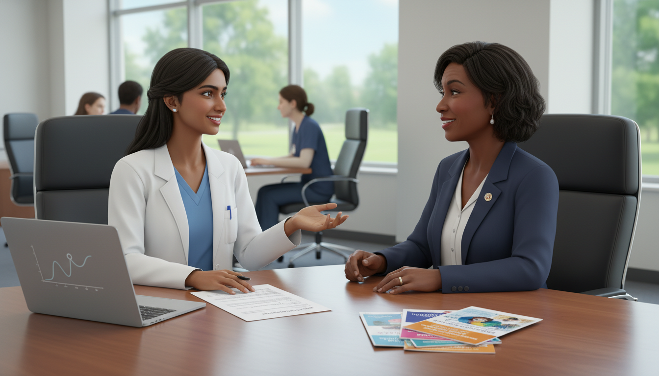 DO graduate meeting with family medicine residency director during away rotation DO graduate meeting with family medicine residency director during away rotation - DO graduate residency for Away Rotation St