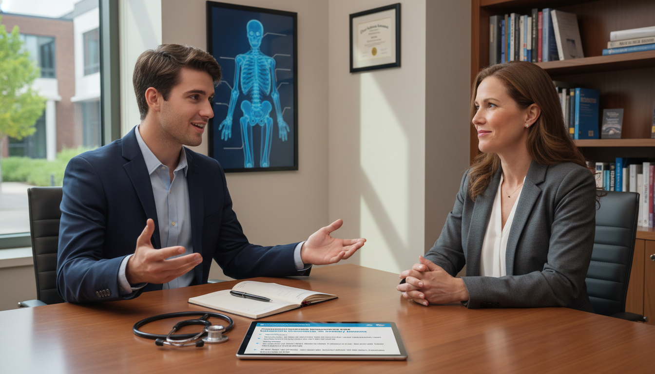 DO graduate discussing osteopathic principles during residency interview - DO graduate residency for Common Interview Questio