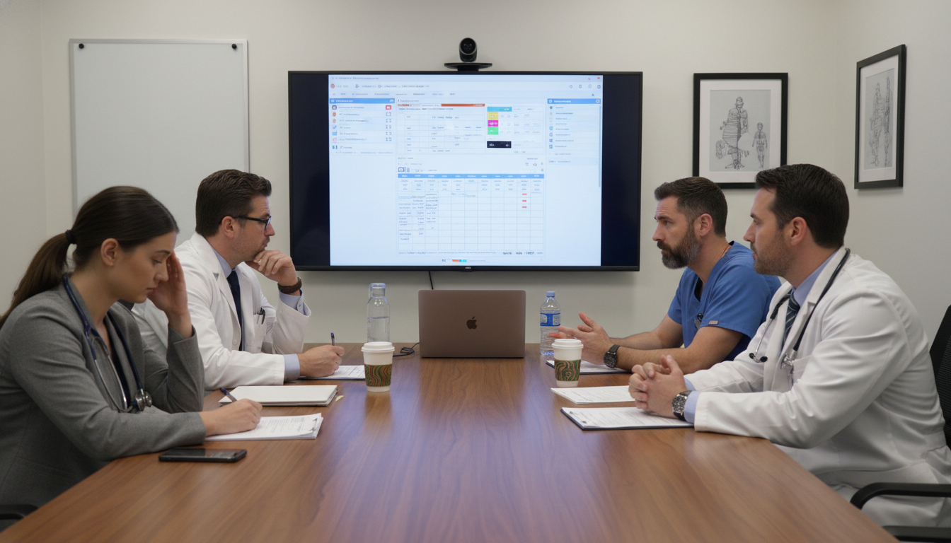 Residency program meeting discussing workload and morale Residency program meeting discussing workload and morale - DO graduate residency for Resident Turnover Warning Signs for DO G