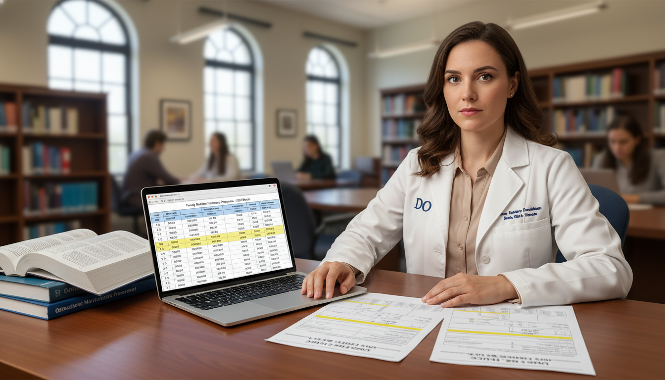 DO graduate analyzing Step scores and target family medicine programs - DO graduate residency for Step Score Strategy for DO