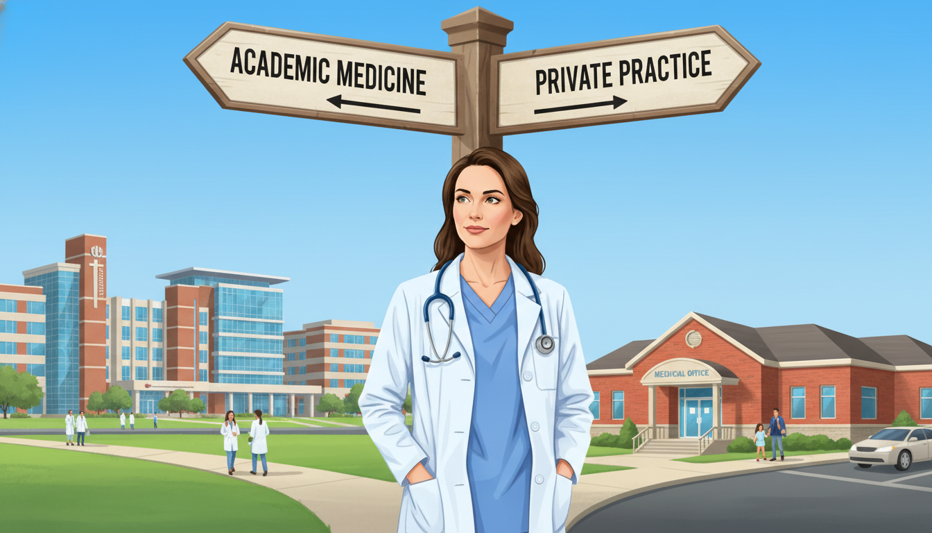 Choosing Between Academic and Private Practice as a DO Graduate in General Surgery