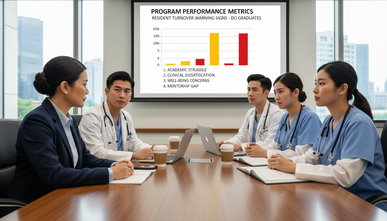 General surgery program director meeting with residents about program changes General surgery program director meeting with residents about program changes - DO graduate residency for Resident Turnover W