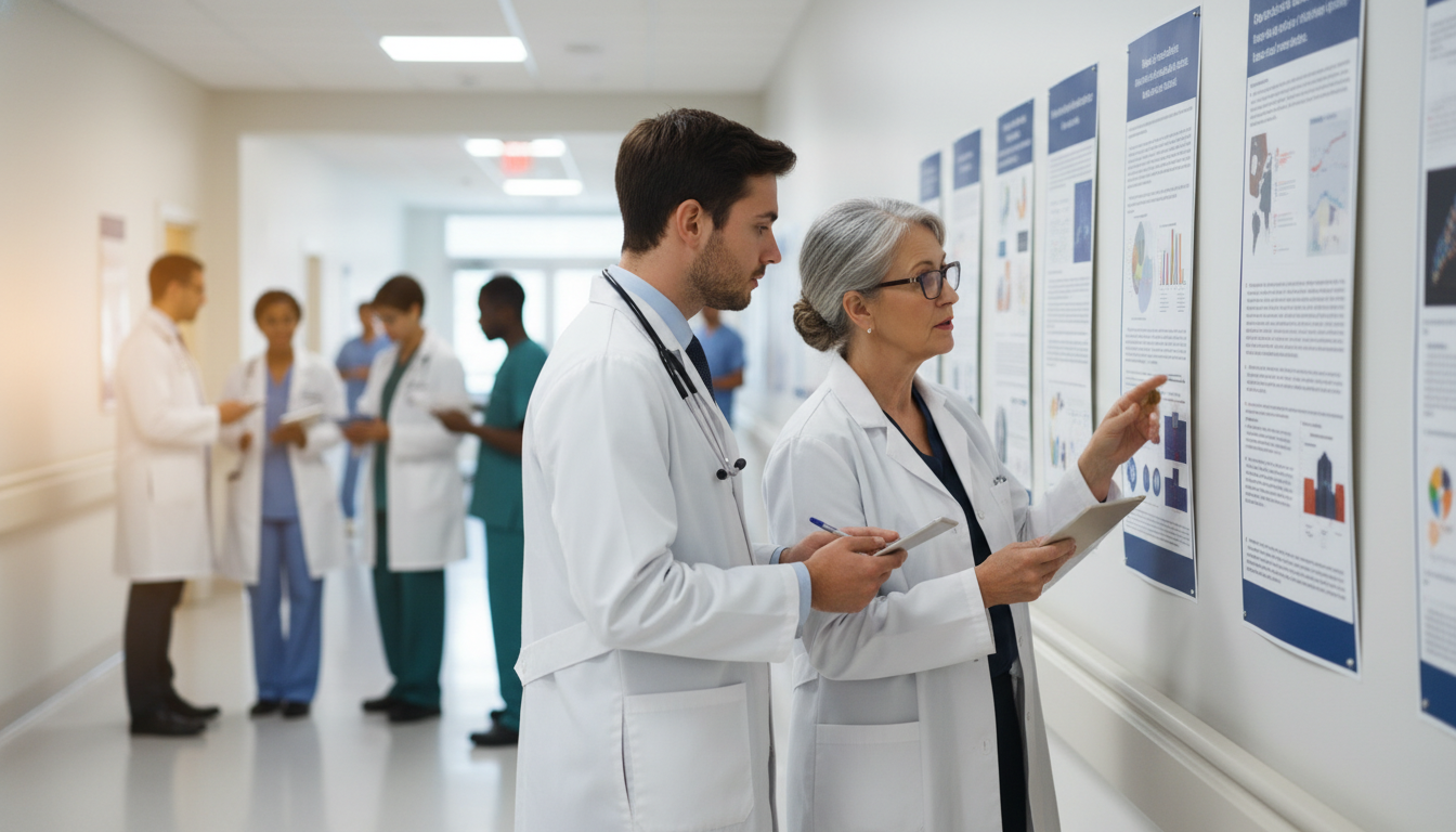 DO resident discussing global health research with mentor DO resident discussing global health research with mentor - DO graduate residency for CV Building for DO Graduate in Global H