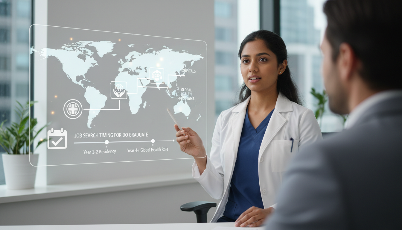 Essential Job Search Timing Guide for DO Graduates in Global Health