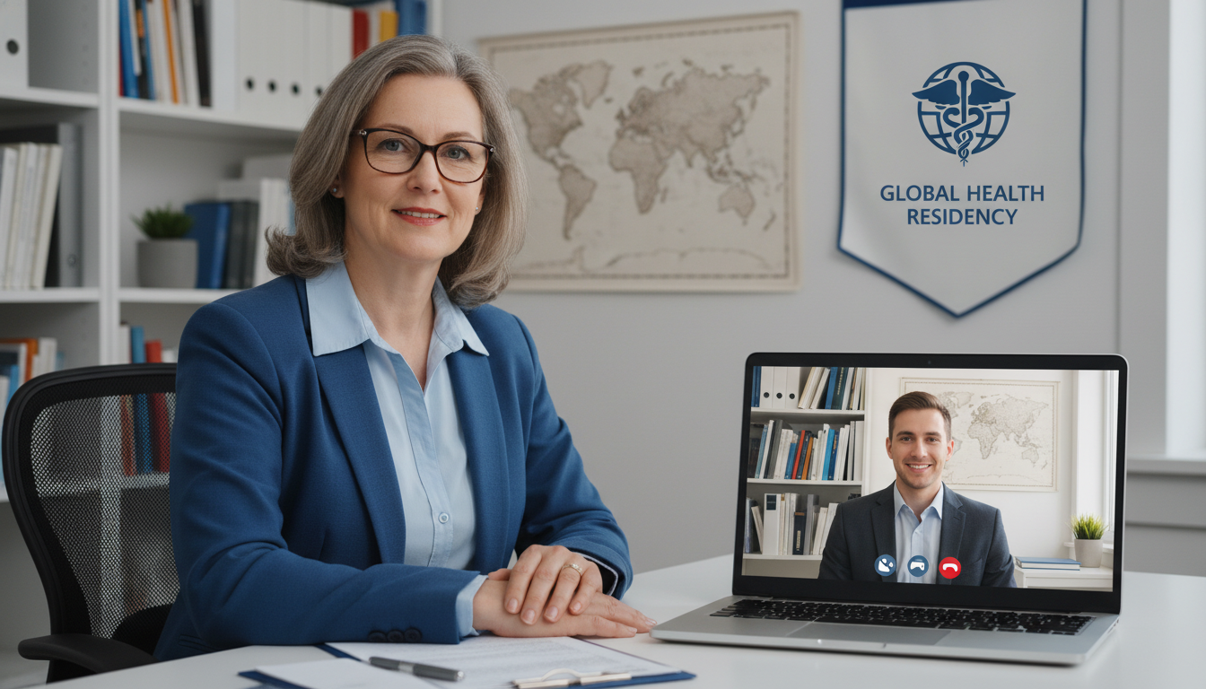 Residency interview with global health-focused program director - DO graduate residency for Low Step Score Strategies for DO