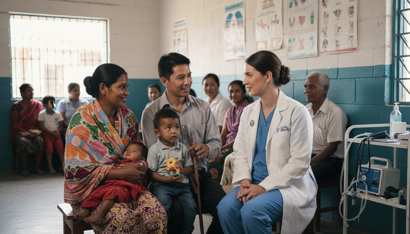 Resident physician working in a global health clinical setting - DO graduate residency for Step Score Strategy for DO Graduat